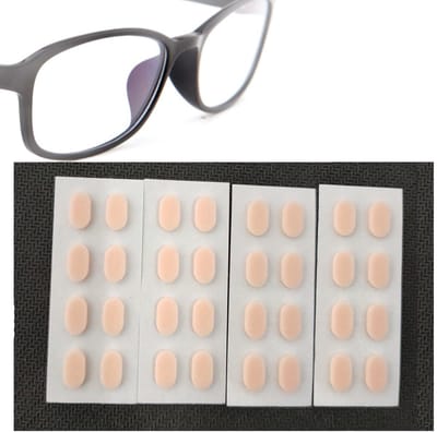 Dailygoods- Neuspads Siliconen - Zelfklevend - Antislip - 16 Paar - Zacht Schuim - Dikte 1 mm - Brillenpads