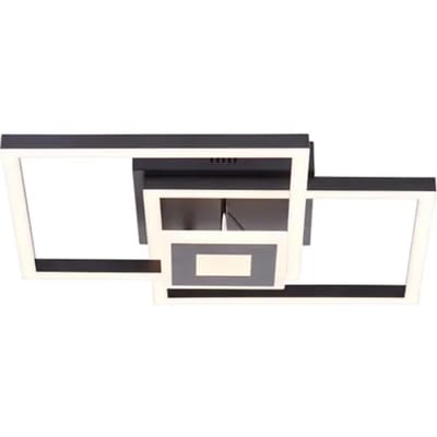 Brilliant Bray - Plafondlamp - LED 22W - 3000K - Zwart