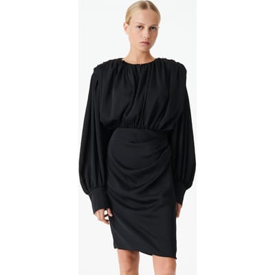 IRO Paris Gwenda Dress Black Maat: S | Mini Jurken Outlet | Dames | Zwart