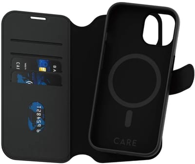 CARE by PanzerGlass Feature Case Tango Two-in-One Wallet w. MagSafe iPhone 15