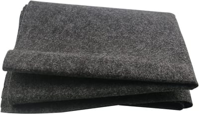 Akoestisch Vilt - Geluidsisolatie Doek - Geluidsverbetering - Geluidsabsorberend - 100x50 cm - Wit