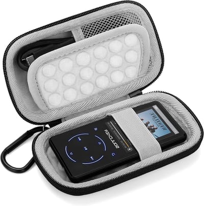 Beschermhoes voor MP3-speler - Duurzaam, Schokbestendig en Lichtgewicht Design (grijs)