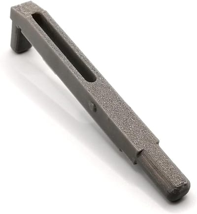 Dakgoot Sluiting - Raam Onderdeel - Raam Onderhoud - Perfecte Pasvorm - 11 x 1 x 2.8 cm - Grijs