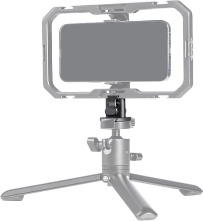 Quick Release Adapter voor Mobiele Cage, Geschikt voor Statief, Stabilizers en Sliders met Arca Tripod Heads - 4609
