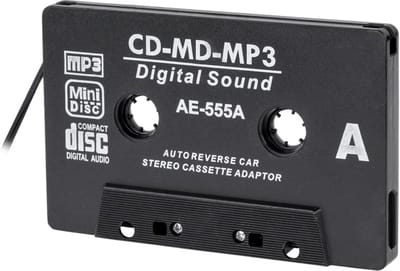 Inne Adapter - Cassetteadapter - Universeel - Compact - Hoge Kwaliteit