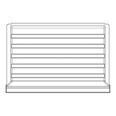 AEG groentenbak, kompleet, neutraal, 7902, 600x210mm 140189545019