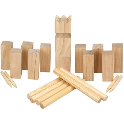 HOT Games Kubb - Werpspel voor buiten op gras, strand of camping