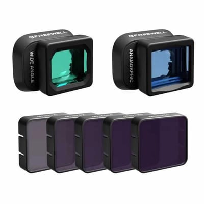Freewell Mini 4 Pro Groothoek- en Anamorfische Lenskit + ND-filters