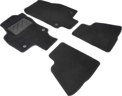 Walser Comfort Naaldvilt Velours voetmatten geschikt voor Opel Astra H 01/2004-05/2014 - Astra H Caravan 08/2004-05/2014 - Astra H GTC 03/2005-10/2010