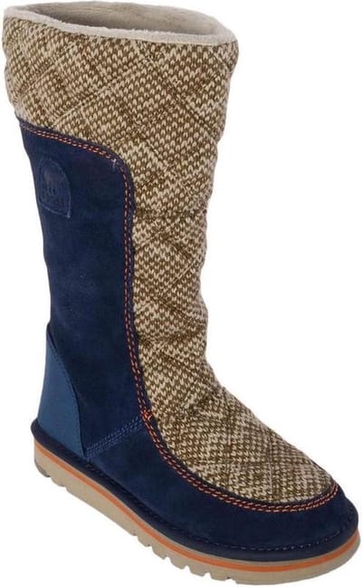 Sorel The Campus Tall - Snowboots - Vrouwen - Maat 36 - Blauw/ Beige