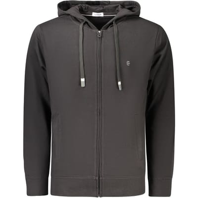 Coveri Moving Zwarte Katoenen Heren Sweatshirt