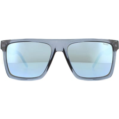 Hugo Door Hugo Boss Zonnebril HG 1069/S PJP 3J Crystal Blauw Blauw Mirror