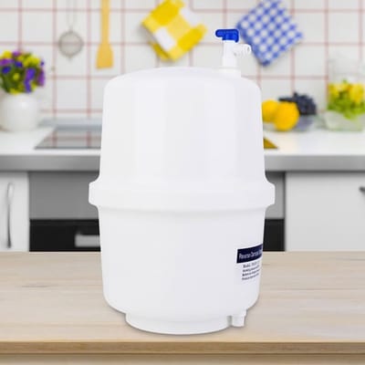 Allecto - Drukwaterboiler - Kogelkraan - 3,2 Gallon - Voor Omgekeerde