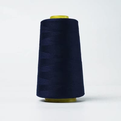 Naaigaren Polyester - Naaimachine Draad - Kleding Maken - Sterk En Kleurecht - 3000 Meter - Marineblauw