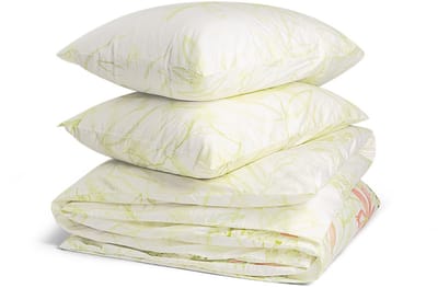 Yumeko dekbedovertrek katoensatijn cosmea 200x220 + 2/60x70 - Biologisch & ecologisch