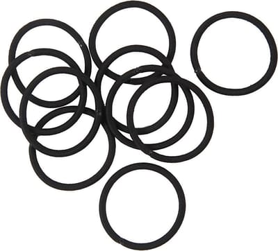 Haarelastiek, d 45 mm, zwart, 10 stuk/ 1 doos