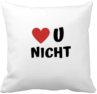 Akyol - love u nicht Kussen hoes - Nicht - de liefste nicht - verjaardag - cadeautje voor nicht - nicht artikelen - kado - geschenk - 40 bij 40 cm
