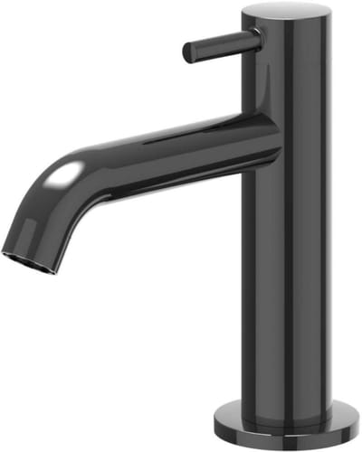 IVY Bond Fonteinkraan - Opbouw - Laag - Zwart Chroom PVD
