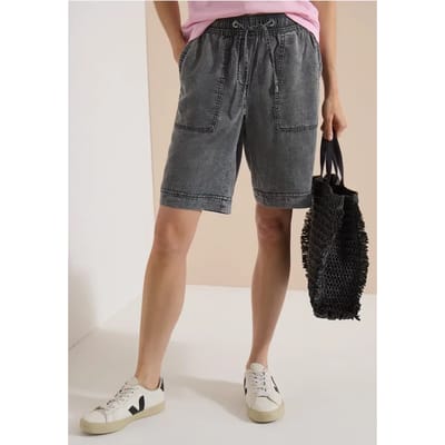 Shorts met Wide Leg pijpen en een Loose Fit pasvorm