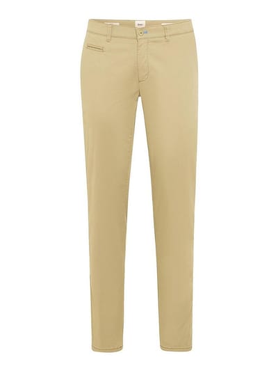 Slim fit stoffen broek met achterzakken Model 'Fabio'