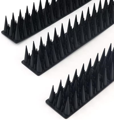 Famanu – Duiven Duif vogel afstotende spikes - vogelpikes - vogelafstotend pigeon bescherming voor balconies - sparrows - venstersill (zwart)