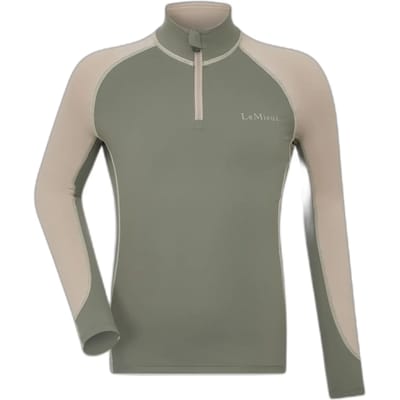 Paardrijshirt met lange mouwen mini kind LeMieux