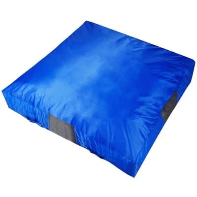 Valmat, 1500 x 1500 mm Valmat voor Kinderen Sensorisch met Schuimblokken & Wasbare Hoes, Grote Zachte Schuim Landingszone Gigantisch Kussenmat, Sensorische Kamer
