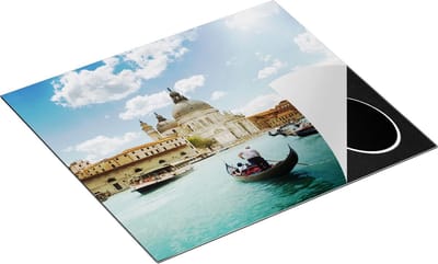 Chefcare Inductie Beschermer Basiliek San Marco in Venetië op het Water - 60x50 cm - Afdekplaat Inductie - Kookplaat Beschermer - Inductie Mat