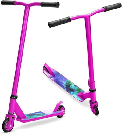 Thuys – Stuntstep Volwassenen – Jongen – Meisjes – 66cm x 10cm x 82cm – Paars