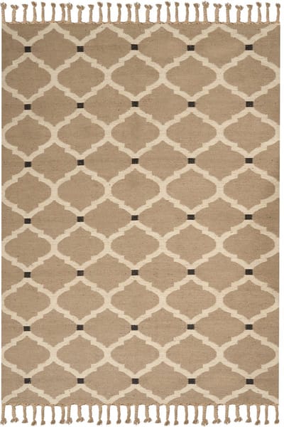 ORENCIK - Laagpolig vloerkleed - Lichtbeige - 200 x 300 cm - Jute