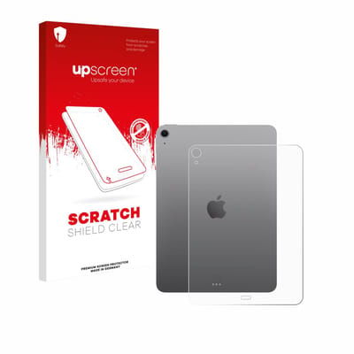 upscreen - Screenprotector voor Apple iPad Air 11" M3 2025 (Achterkant) - Folie Beschermfolie transparant
