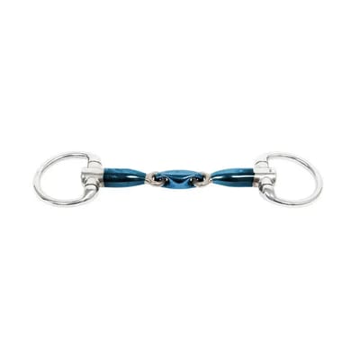 Olijfbit voor paarden Trust Sweet Iron Eggbutt Bradoon Eliptical 16