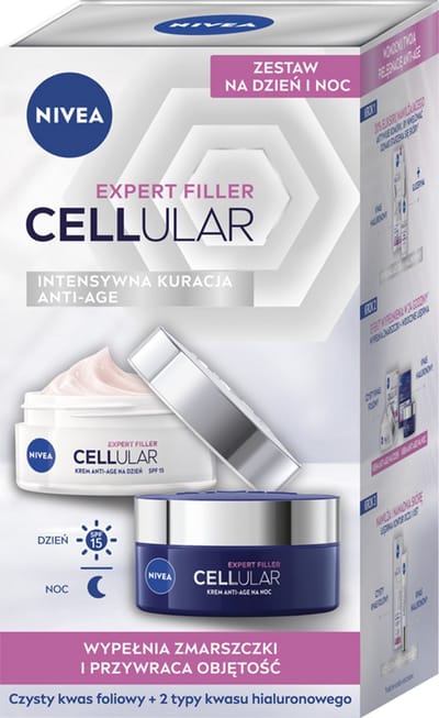 Nivea Cellular Expert Filler - Dag- en Nachtcrème - Anti-Age - SPF 15