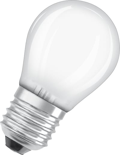 Osram LED Superstar E27 Kogel Filament Mat 3.4W 470lm - 940 Koel Wit | Beste Kleurweergave - Dimbaar - Vervangt 40W