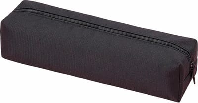 formaat en grote capaciteit etui duurzame Oxford stof pen tas/etui / houdt voor studenten, kantoor, schoolbenodigdheden, studentenorganisator, Zwart, Tas Organizer
