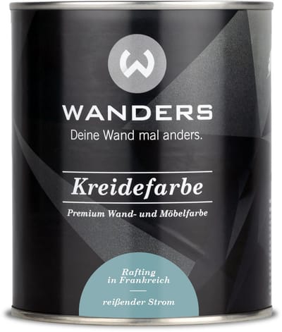 Wanders24 Shabby Chic kreideverf – 750 ml – blauwgroen mat