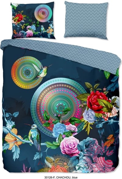 Flanellen Dekbedovertrek - 140x220cm - Tweepersoons - Inclusief Kussenslopen - 100% Flanel Katoen - Ice Blauw