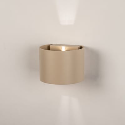 Lumidora Wandlamp 75282 - Voor binnen - VEGAS - G9 - Beige - Zand - Metaal