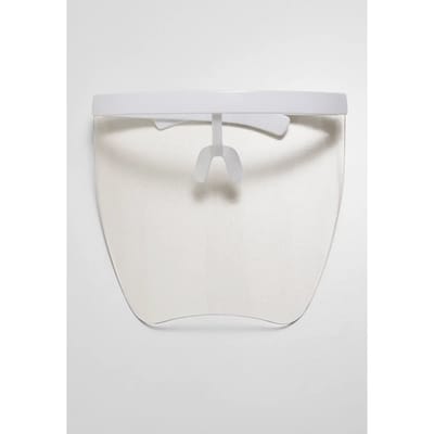 Urban Classics - Front Visor Zonnebril - Wit/Transparant