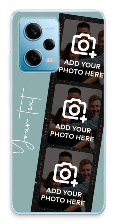 Gepersonaliseerd - Case Company® - Hoesje geschikt voor Xiaomi Redmi Note 12 Pro 5G hoesje - Filmrol N°1 - Soft Cover Telefoonhoesje - Bescherming aan alle Kanten en Schermrand