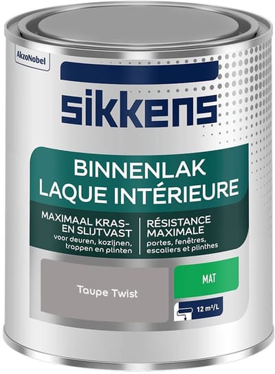 Sikkens - Binnenlak Mat - Taupe Twist - Mengverf - 750 Ml