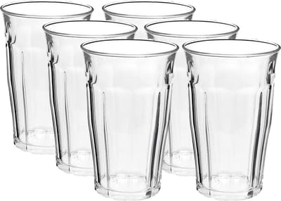 Duralex Picardie Longdrinkglazen - 12x stuks - 360 ml/36 cl - Water/sap/koffie glazen