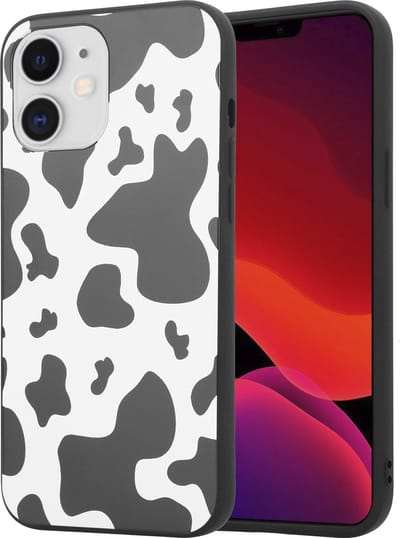 ShieldCase Holy Cow Hoesje geschikt voor Apple iPhone 12 / 12 Pro - 6.1 inch - TPU hoesje - Kwalitatieve backcover - Koe patroon - Koeienprint