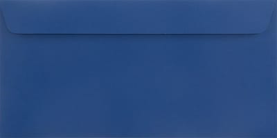 Gladde blauwe enveloppen A4 - 110 x 220 mm - 25 stuks - HK zelfklevend met plakstrip - 140 gram - Plike - Netuno