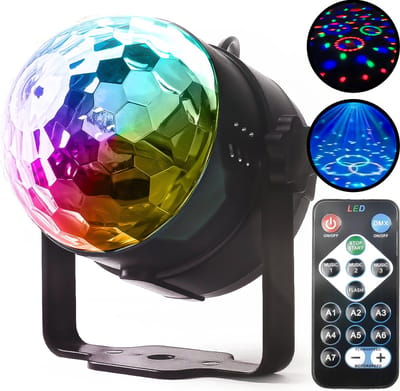 Discolamp met LED lamp - Discolamp kinderen - incl. Afstandsbediening