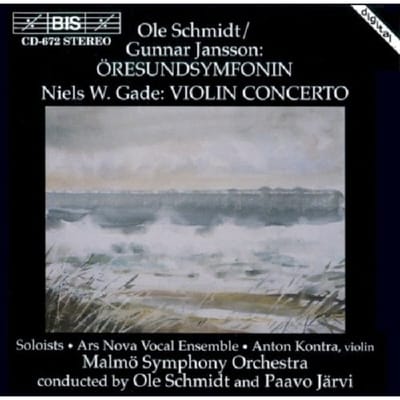 Malmö Symphony Orchestra, Paavo Järvi, Ole Schmidt - Schmidt & Jansson: Öressundsymfonin/Gade: Violin Concerto (CD)