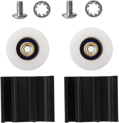 Vervangingssets voor 22mm Kassen Deurwielen - Duurzame Deurwielen voor Kassen en Tuinhuisjes