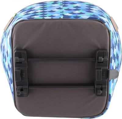 Fietsmand - Bagagedragertas - Fietsen Boodschappen - Waterafstotend - 15 liter - Blauw