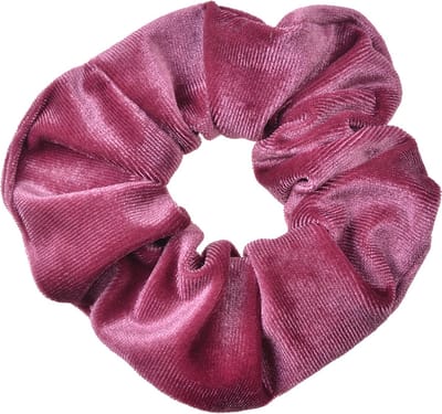Clayre & Eef Haarelastiek Ø 10 cm Roze Velours