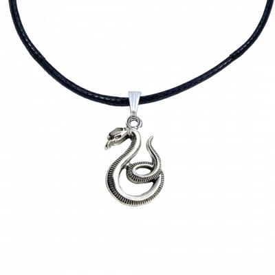 Ketting slang zilverkleur 45 cm - Charme Bijoux